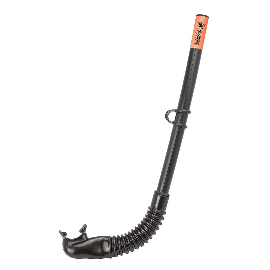 Schnorchelrohr Klassisch Schwarz Abysstar 57053