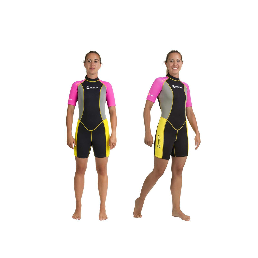 Schnorcheln Kurz-Neoprenanzug Sea Spring Frau 2,5mm Mehrfarben S Abysstar 60201