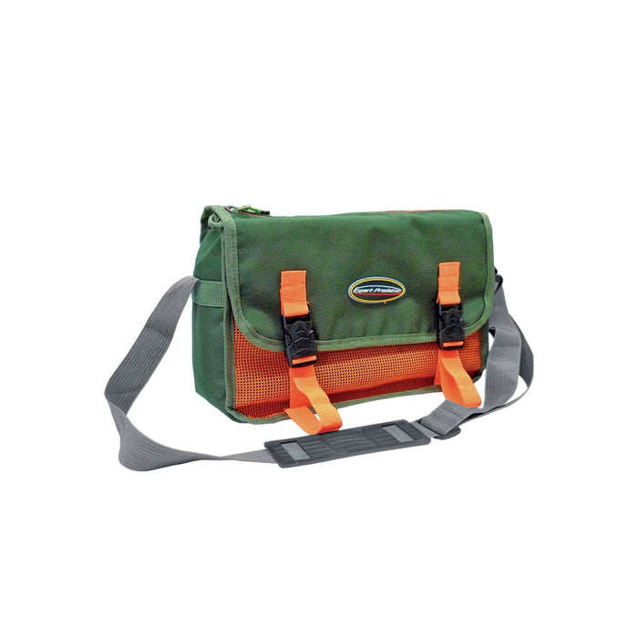 Schultertackle-Tasche Grün-Orange 28x22x13cm Expert Predator 62890