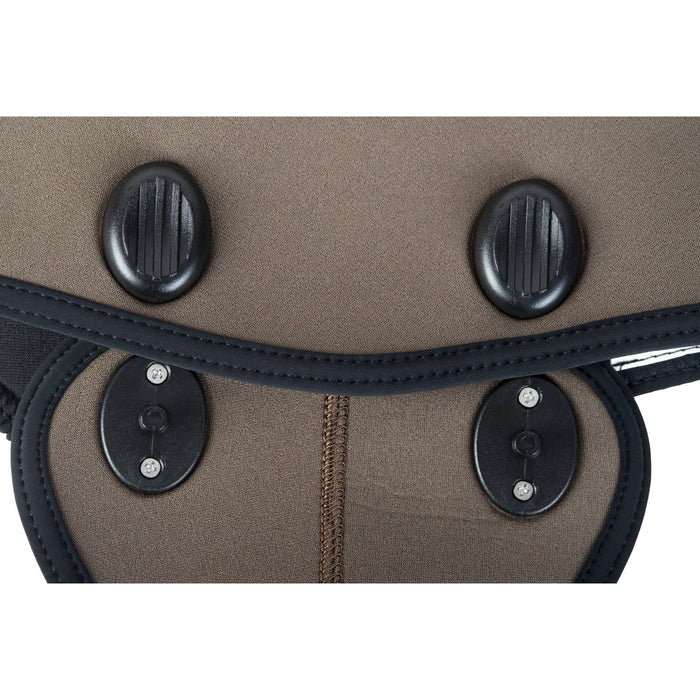 Schnorchelanzug Grouper Evo Nylon Herren 5mm Camo-Grün XL Abysstar 63238