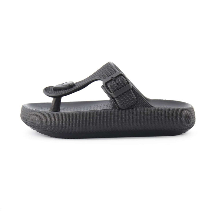 Schwimm Flip Flops Nevada Herren Schwarz Größe 44-45 Abysstar 64084BK