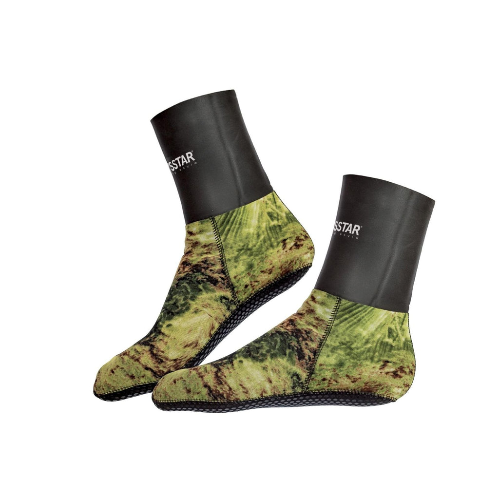 Schnorchel-Socken Mimetico Evo 3mm Camo-Grün XL Abysstar 68059