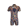 Schnorchelkurzanzug Sea Spring Herren 2,5mm Camo-Braun-Orange XXL Abysstar 68153