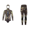 Spearfishing Vollanzug Grouper Evo Mann 7mm Camo-Grün M Abysstar 69140