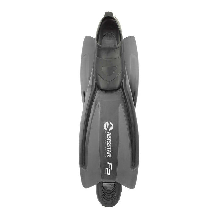 Schnorchel-Flossen F2 Schwarz 31-33 Abysstar 69482BK
