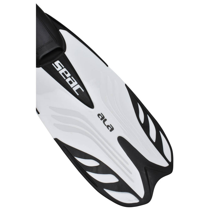 Schnorchel-Flossen Ala Weiß Größe 46-47 Seac 71-33W-46-47