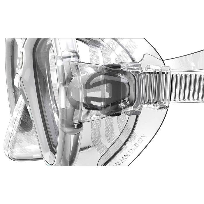 Schnorchelmaske Elba Klar-Weiß Seac 75-41W-SKL