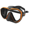 Tauchermaske Appeal Schwarz-Orange Seac 75-73O-SBL