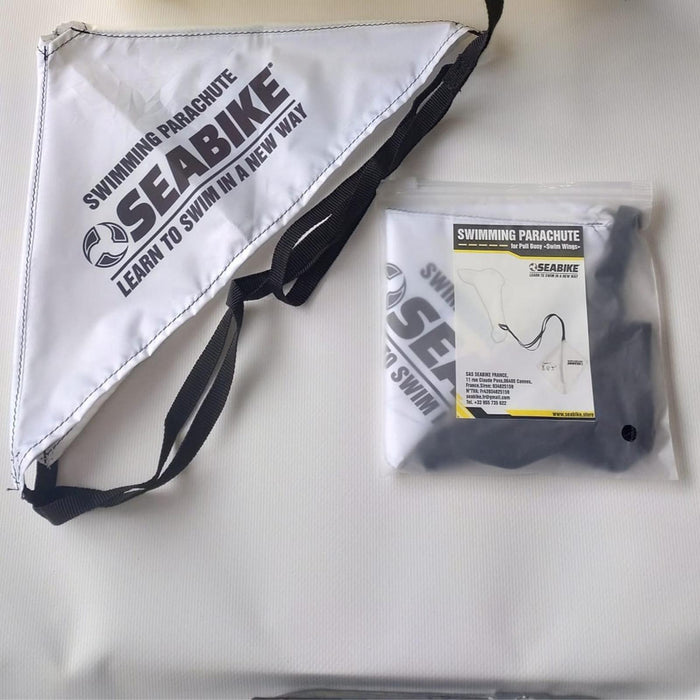 Fallschirm für Schwimmen Pullbuoy Schwimmflügel Weiß Seabike 854042