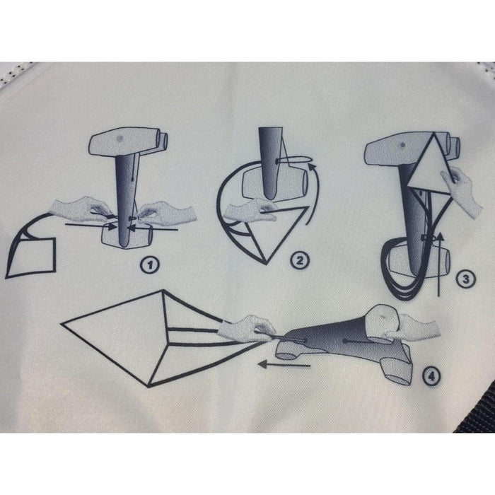Fallschirm für Schwimmen Pullbuoy Schwimmflügel Weiß Seabike 854042