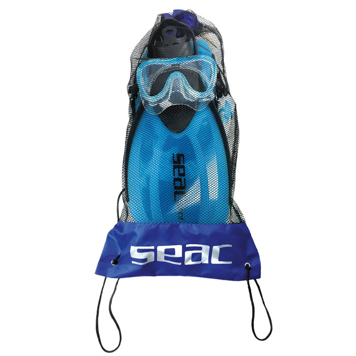 Schnorchelset Tris Sprint Dry Blau 45-47 Seac 89-30B-45-47