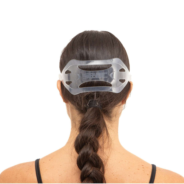 Schnorchelmaske Capri Slt Klar-Gelb Seac 9419Y