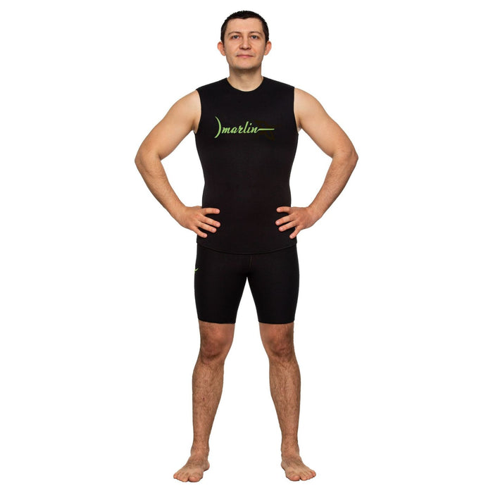 Neopren Schnorchelweste Offene Zelle Mann 3mm Schwarz Größe XL Marlin 9893