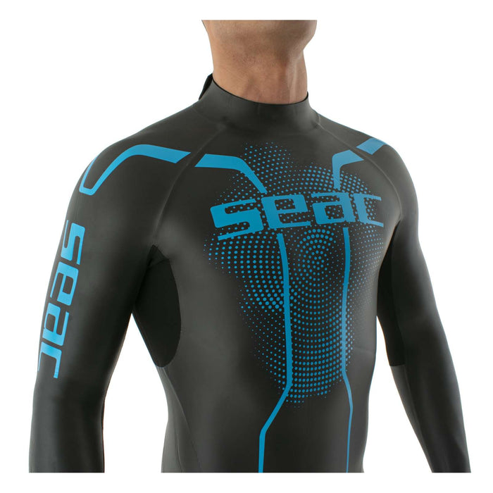 Neoprenanzug Pace Mann 2,5-3,5mm Schwarz-Blau L Seac 1-133-L