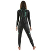 Neoprenanzug Pace Frau 2,5-3,5mm Schwarz-Türkis L Seac 1-134-L