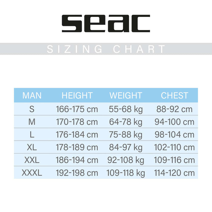 Neoprenjacke Snake Mann 7mm Camo XL Seac 1-142-XL