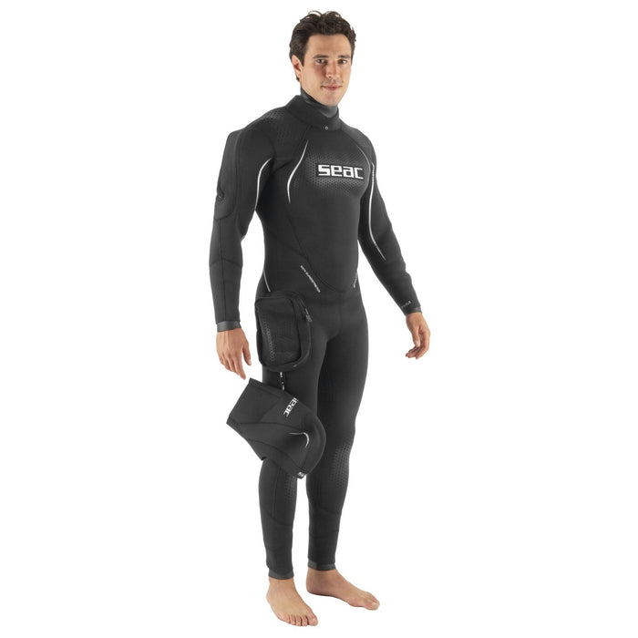 Halbtrockener Anzug Spacedry Herren 7mm XXXXL Seac 1-154-XXXXL