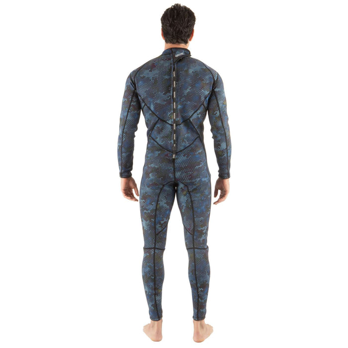 Neoprenanzug Blau Meer Mann 1,5mm Camo XXXL Seac 1-157-XXXL