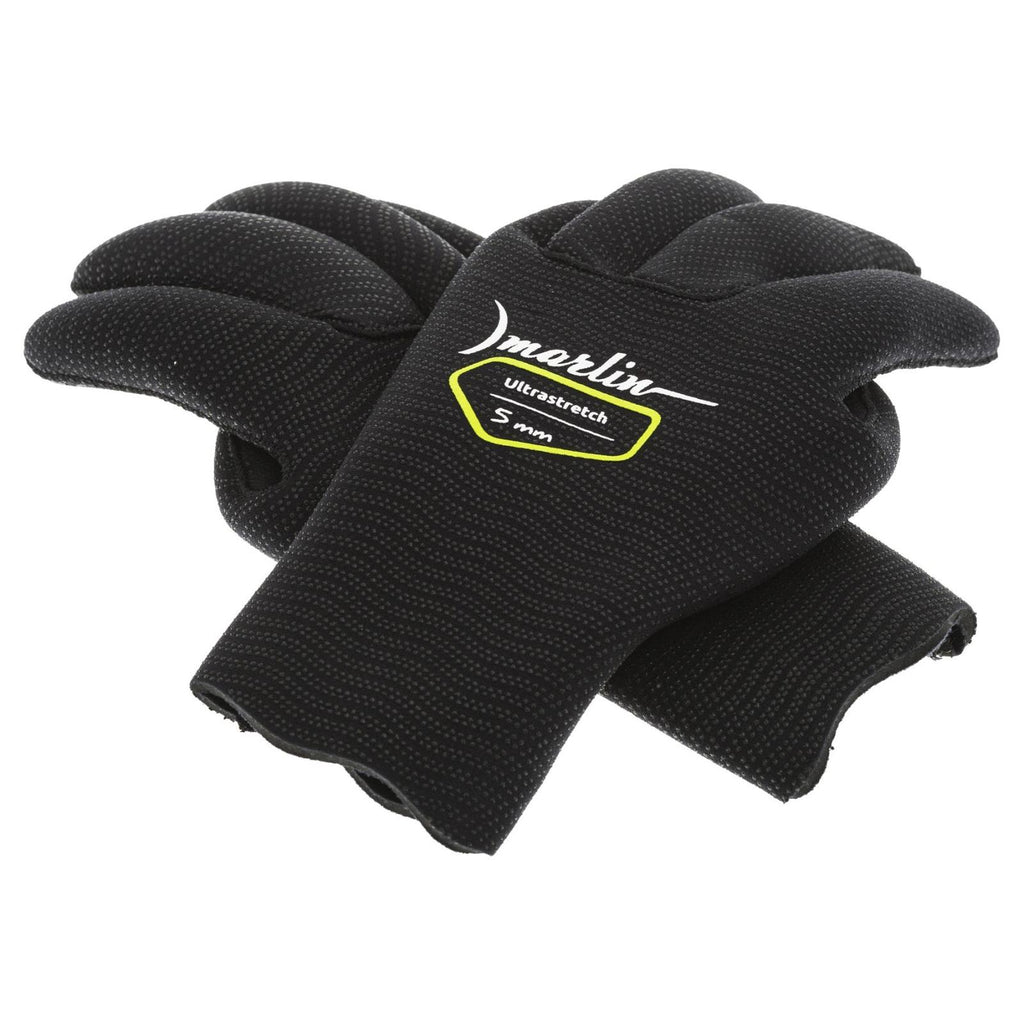 Tauchhandschuhe Ultrastretch 5mm Schwarz Größe S Marlin 10514