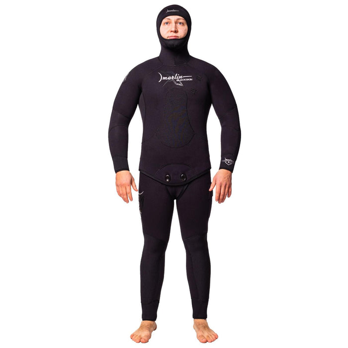 Spear-Fischanzug Komplett Neopren Schwarz Herren 7mm Schwarz Größe XXL Marlin 10966