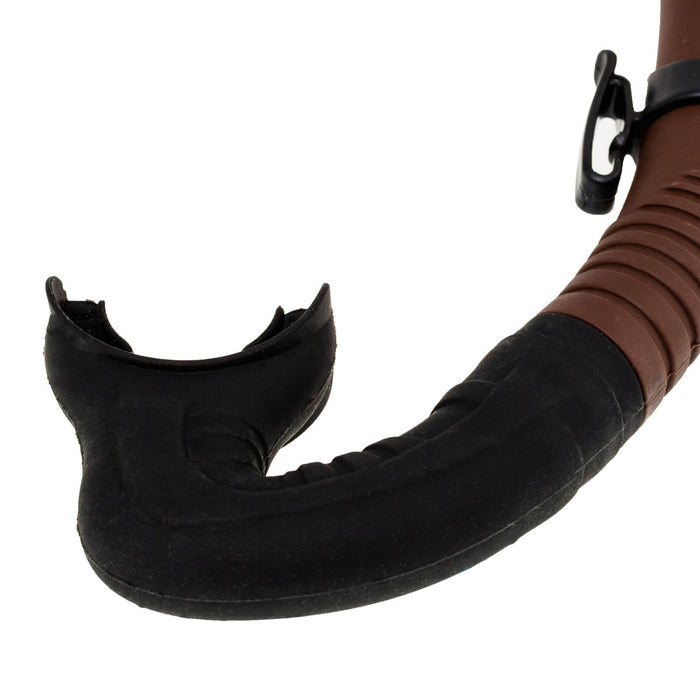 Schnorchel Matte Braun Marlin 11231