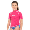 Rash Guard T-Sun Kurz Kinder Mädchen Pink 7 Jahre Seac 155-21-7