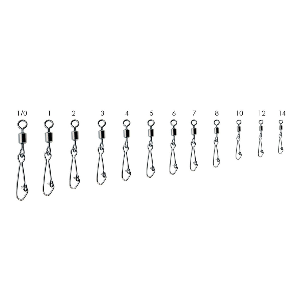 Drehwirbel mit Schnappverschluss 12 Stück Nr. 12 Expert Predator 16602