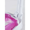 Schnorchel Vollgesichtsmaske Magica Weiß-Rosa S-M Seac 170-10WP-SLT