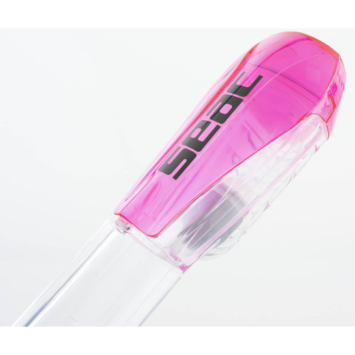 Schnorchel Vollgesichtsmaske Libera Transparent-Rosa XS-S Seac 170-7TP-SKL