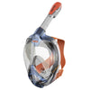 Schnorchel Vollgesichtsmaske Magica Grau-Blau-Orange L-XL Seac 170-9BO-SLT