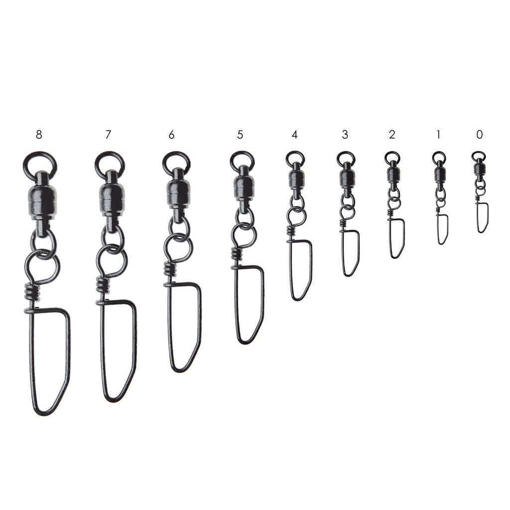 Pack 4 Wirbel mit Karabiner Edelstahl №6 Expert Predator 18864