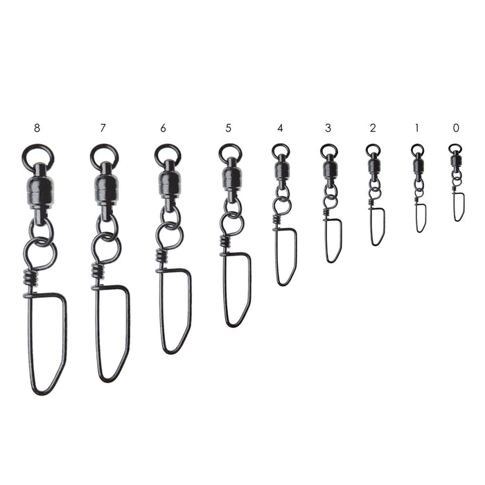 Pack 4 Wirbel mit Karabiner Edelstahl №6 Expert Predator 18864