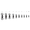 Pack 3 Wirbel mit Karabiner Edelstahl №7 Expert Predator 18872