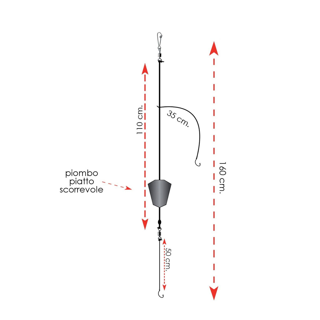 Schwere Bereit Rigs Mormora 50g Expert Predator 1910050
