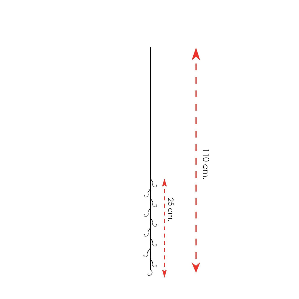 Mullet Sea Rigs 10 Haken Größe 12 Expert Predator 1910812