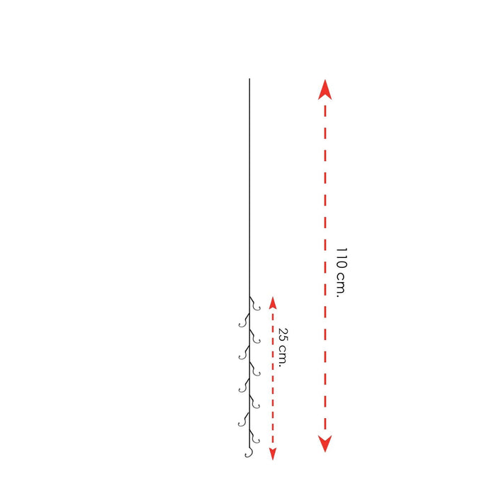 Mullet Sea Rigs 10 Haken Größe 12 Expert Predator 1910812