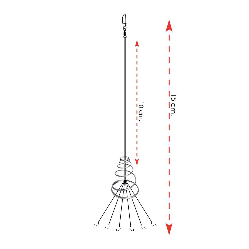 Cluster Rigs mit Köderhaltersupport Größe 3 Expert Predator 1971103