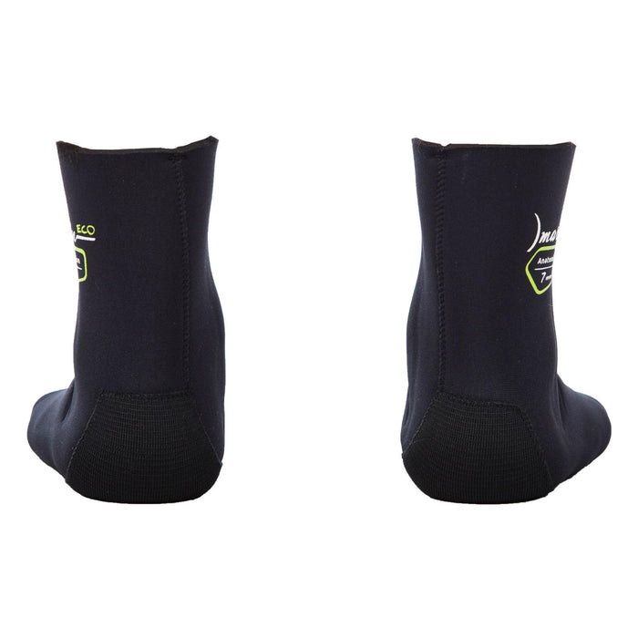 Anatomische Schnorchelsocken Nylon Eco 3mm Schwarz Größe XXL Marlin 213464