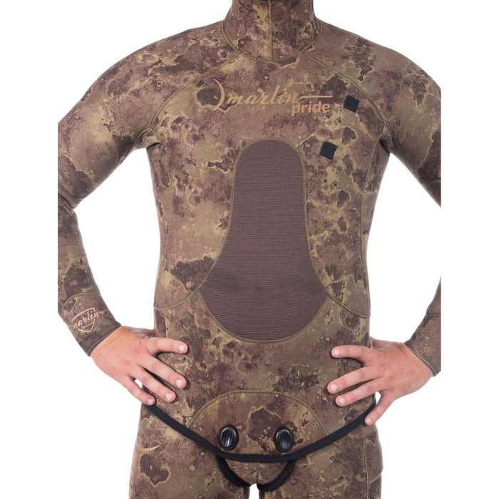 Schnorchelfullanzug Pride Mann 5mm Olive-Camo Größe XL Marlin 213585