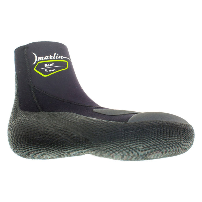 Tauchschuhe Reef 2.0 3mm Schwarz Größe S Marlin 216480