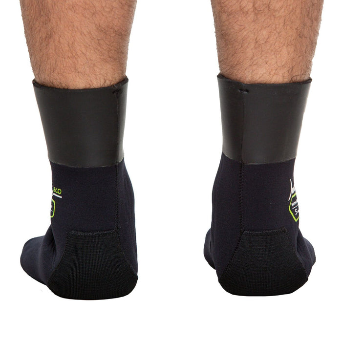 Tauchsocken Waterlock Nylon Eco 5mm Schwarz Größe L Marlin 216495