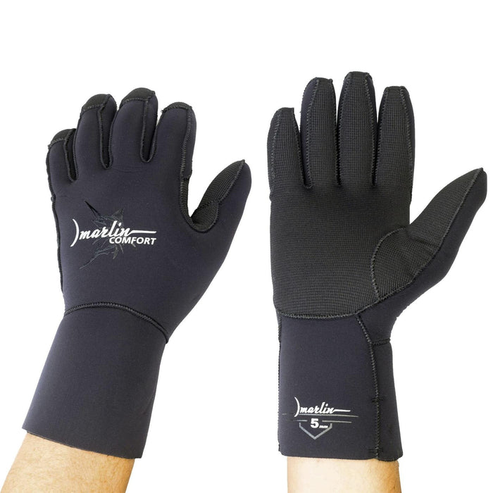 Tauchhandschuhe Komfort 5mm Schwarz Größe L Marlin 216922