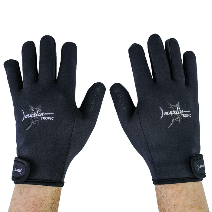 Taucherhandschuhe Tropic 1,5 mm Schwarz XL Marlin 217072