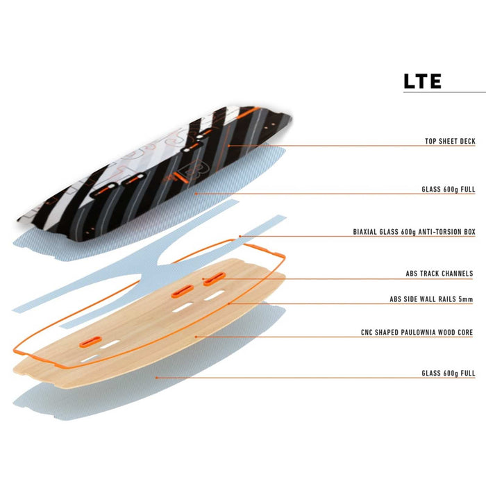 Kiteboard Twintip Crank Lte Y27 132x39cm RRD 27CR39