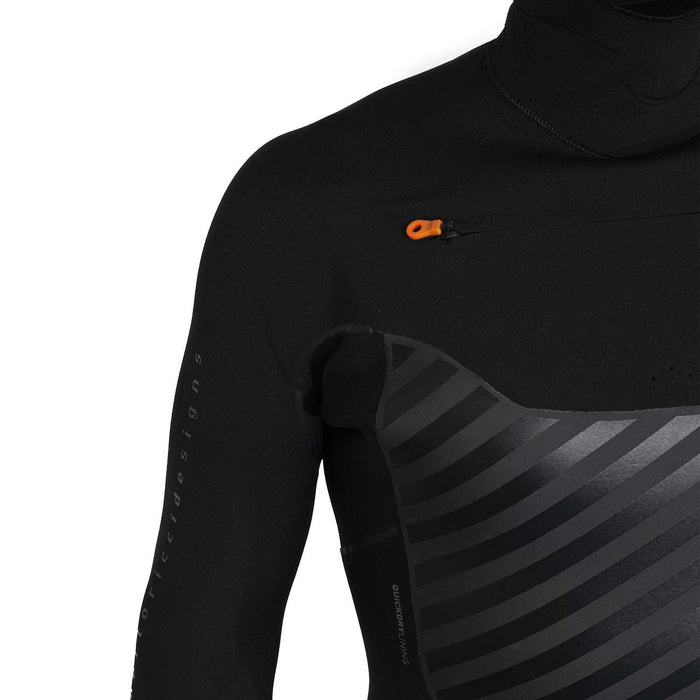 Vollanzug Fahrenheit mit Kapuze Herren Brustreißverschluss 6-4 Größe XXL RRD 27FRCZ64H_XXL