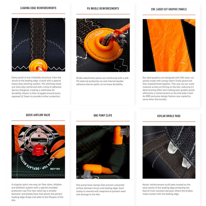 Kite Passion Black Size 10.5 RRD 28PA105KB