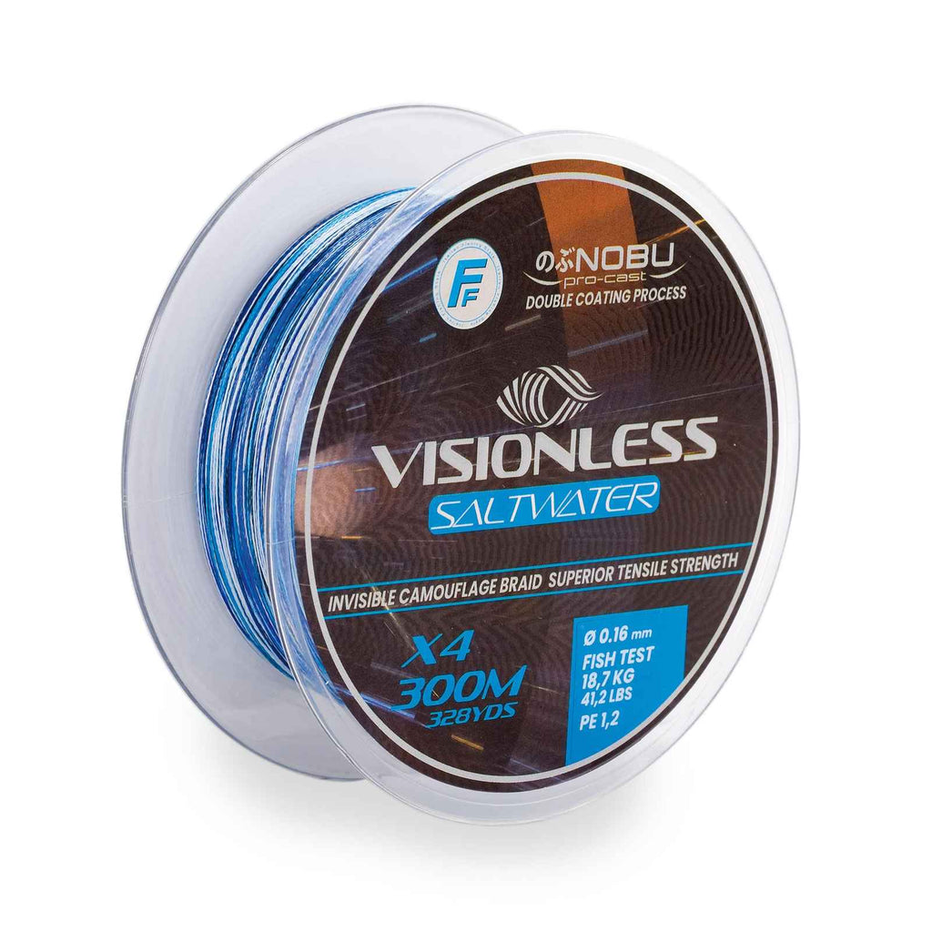 Fishing Line Nobu Visionless Saltwater 300m 0,50 Fishing Ferrari 3017050