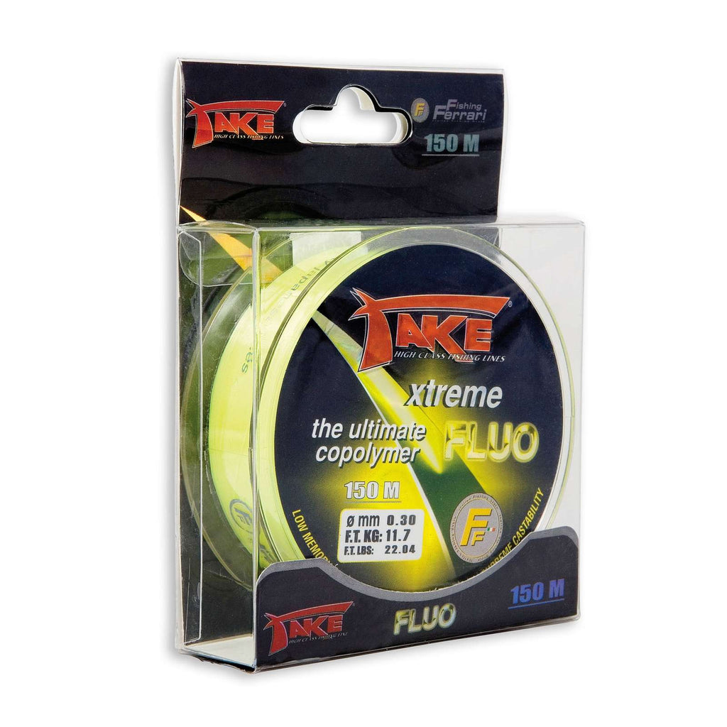 Fishing Line Take Xtreme Fluo 150m 0,140 Fishing Ferrari 3300014