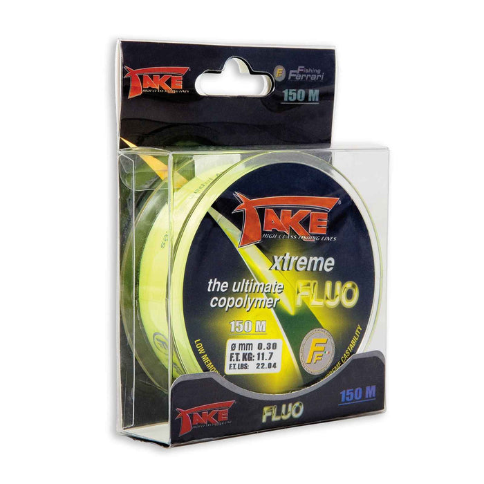 Fishing Line Take Xtreme Fluo 150m 0,200 Fishing Ferrari 3300020