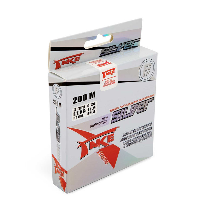 Fishing Line Take Xtreme Silver 200m 0,220 Fishing Ferrari 3300322